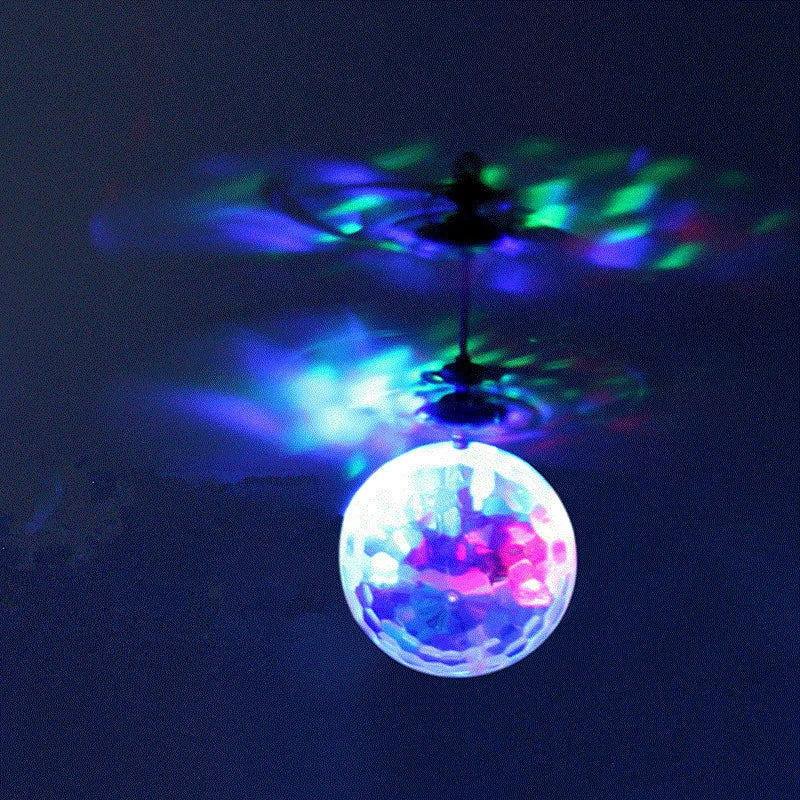 Flying Hover Ball Colorful LED Drone RemoteInfrared Induction Gifts for Kids Teenagers Indoor Outdoor
