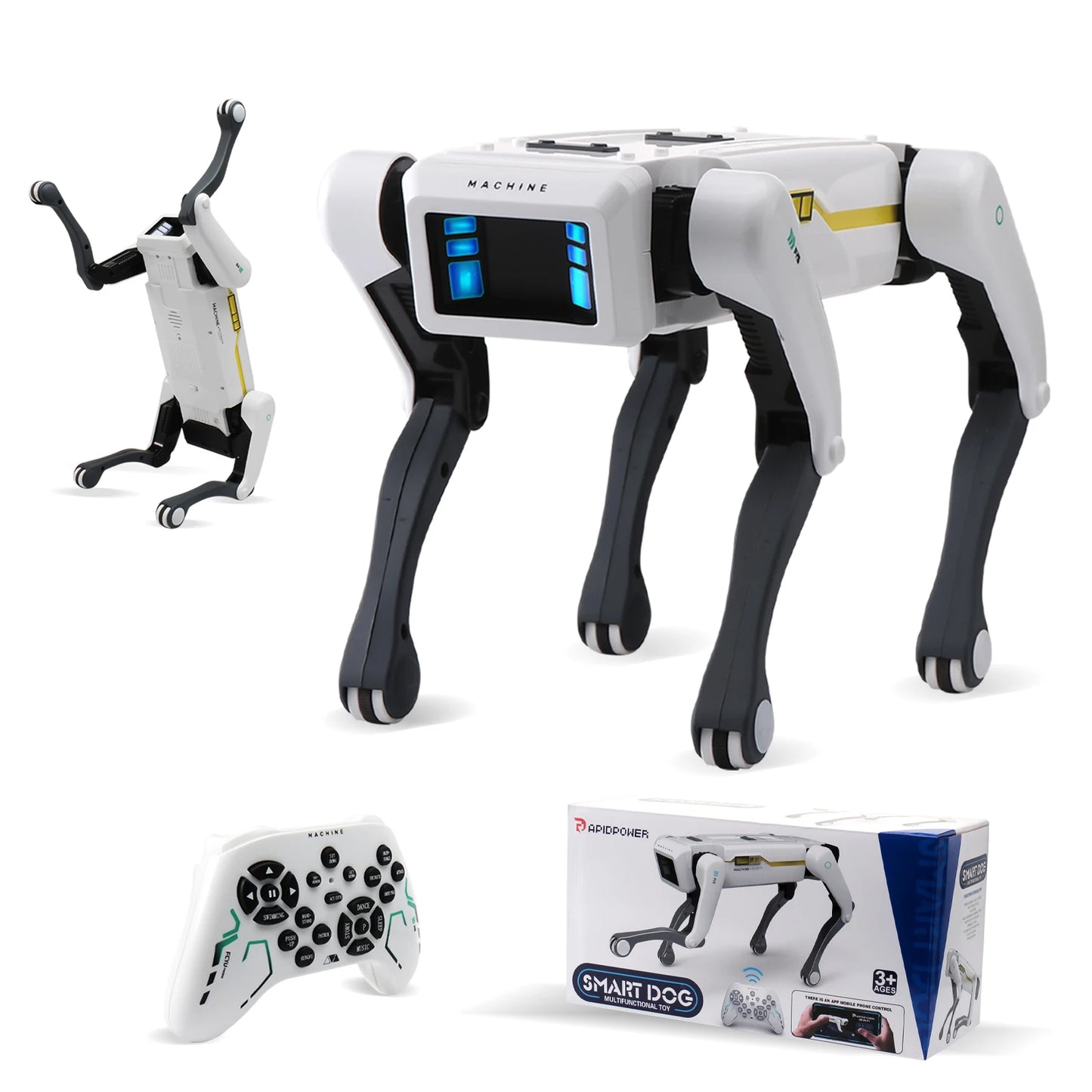 AI Robot Dog for Kids – App Remote, Voice Talk, Program, Dance