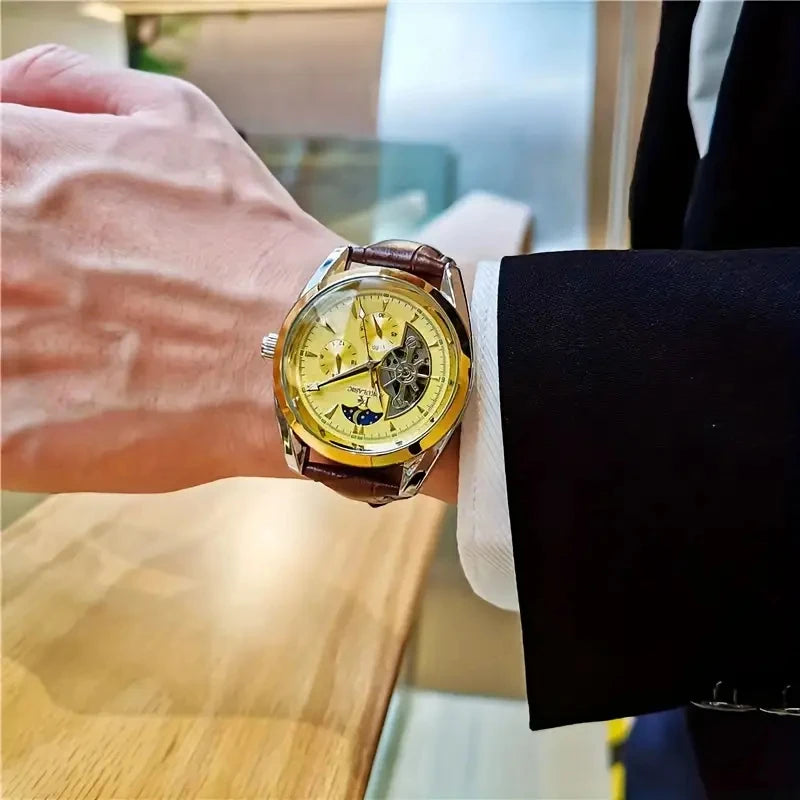 Automatic Moonphase Watch. No Battery. All Style.